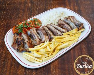 Piano Assado no Carvão