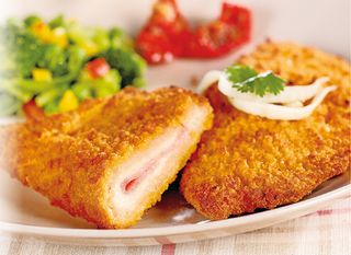 Plat escalope cordon bleu 