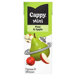 Cappy Mini нектар з груші та яблук (0.2л)