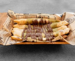 Choco-stick Nutella e pistacchio