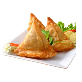 Samosa vegetarian (Empandilla Rellena De Patata Guisantes)