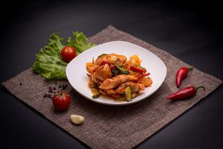 Салат "Хе из судака"