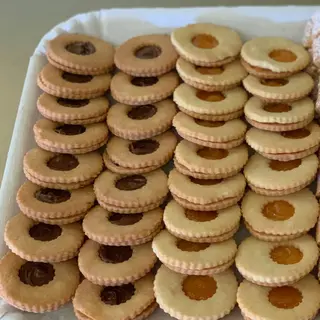 Occhi di bue a marmellata