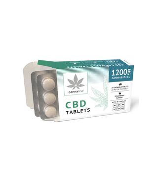 Cannaline Comprimidos de CBD com Complexo B, 1200 mg CBD, 20 x 60 mg