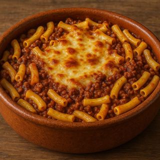 Macarrones De La Casa Al Horno