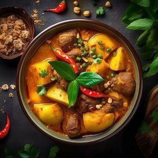 Curry Massaman de Ternera