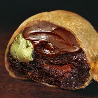 Nutella, Brownie y Pistacho 