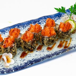 129-Mini maki Frito con Salmón