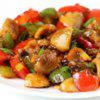 Mushroom Chilli