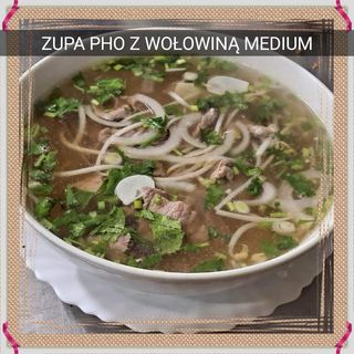 Zupa Pho z wołowiną medium