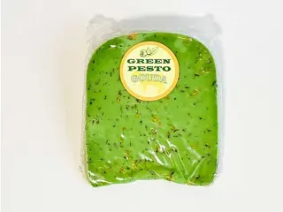 Сир гауда з песто зеленим (200g)