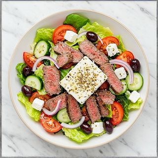 Greek beef salad
