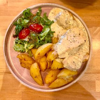 Indyk w sosie mascarpone