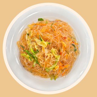 Spaghetti di soia piccante