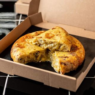 Tortilla De Queso Gorgonzola Y Nueces