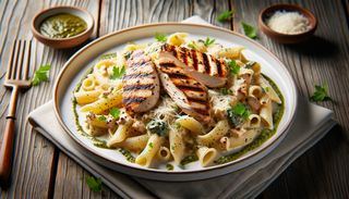 Paste cu piept de pui