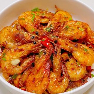 Langostino sal y pimienta椒盐大虾