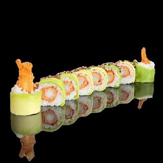 28. Roll Dragón Aguacate (8 piezas)
