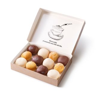 Caja De 12 Holes Variados