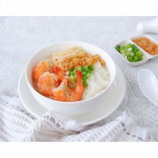 Gambas Con Jengibre Y Cebolletas