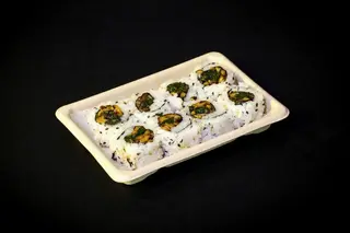Shiitake uramaki (sin gluten)