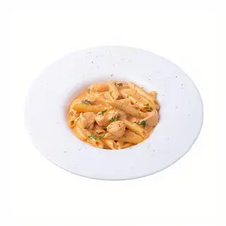 Penne salmone