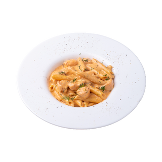 Penne salmone