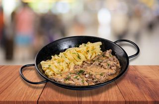 Бьоф Строганов с Талиатели