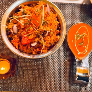 Arroz com Especiarias e Vegetais