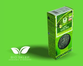 Herbata ziołowa liściasta szałwia Dary Natury 25 g