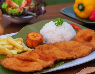 Chuleta De Cerdo Apanada