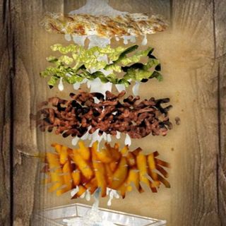 Kapsalon de kebab (grande) 