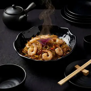 Noodles cu creveti