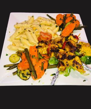 Plat Brochette De Poulet