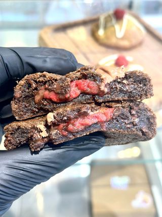 Cookies Chocolat Noir Framboise