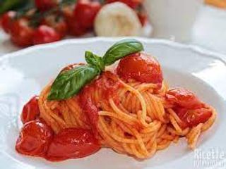 Spaghetti al pomodoro fresco