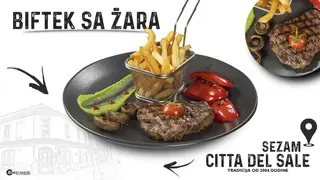 Biftek na žaru