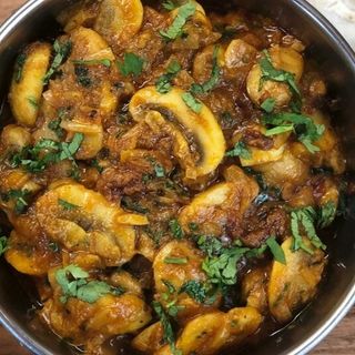 Mushroom Bhaji