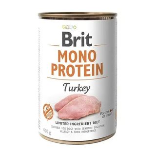 Brit Mono Protein Dog k 400г з індичкою