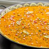 paella de pollo
