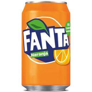 Fanta Naranja lata 330ml.