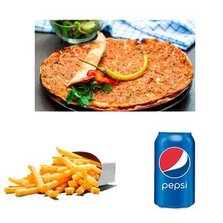 Menú Lahmacun Solo Carne  