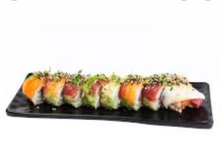Crunch Rainbow Roll (8 Pzs.)