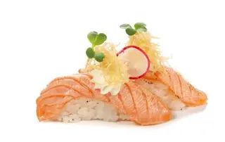175 Nigiri salmon style - 2 pezzi
