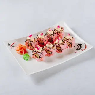 Uramaki Pink Tori roll