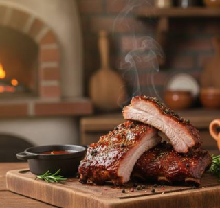 Пушени свински ребра