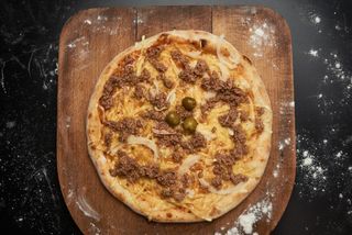 Pizza Tonno (posno) 28cm