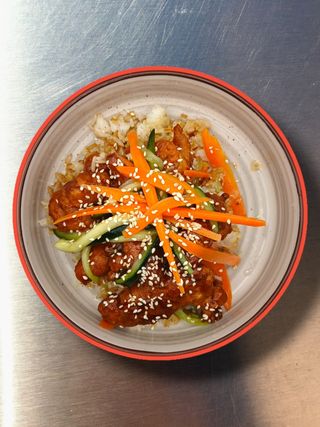 Koreanska pržena piletina