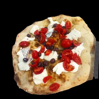 Focaccia burrata mattone