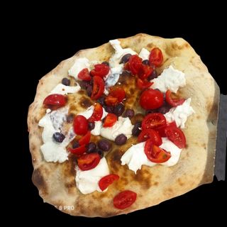 Focaccia burrata mattone